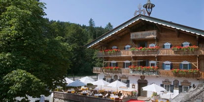 Essen-gehen - Sitzplätze im Freien - Tirol - Gasthof Stanglwirt