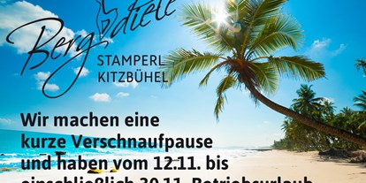 Essen-gehen - Reith bei Kitzbühel - Bergdiele-Stamperl