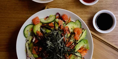 Essen-gehen - Gerichte: Meeresfrüchte - Hötting - Sushi Bowl - Restaurant Woosabi