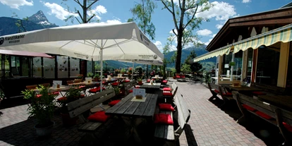 Essen-gehen - Sitzplätze im Freien - PLZ 6631 (Österreich) - Gasthaus Panorama am Wetterstein
