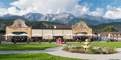 Essen-gehen - Sitzplätze im Freien - Tirol - Orangerie Stift Stams