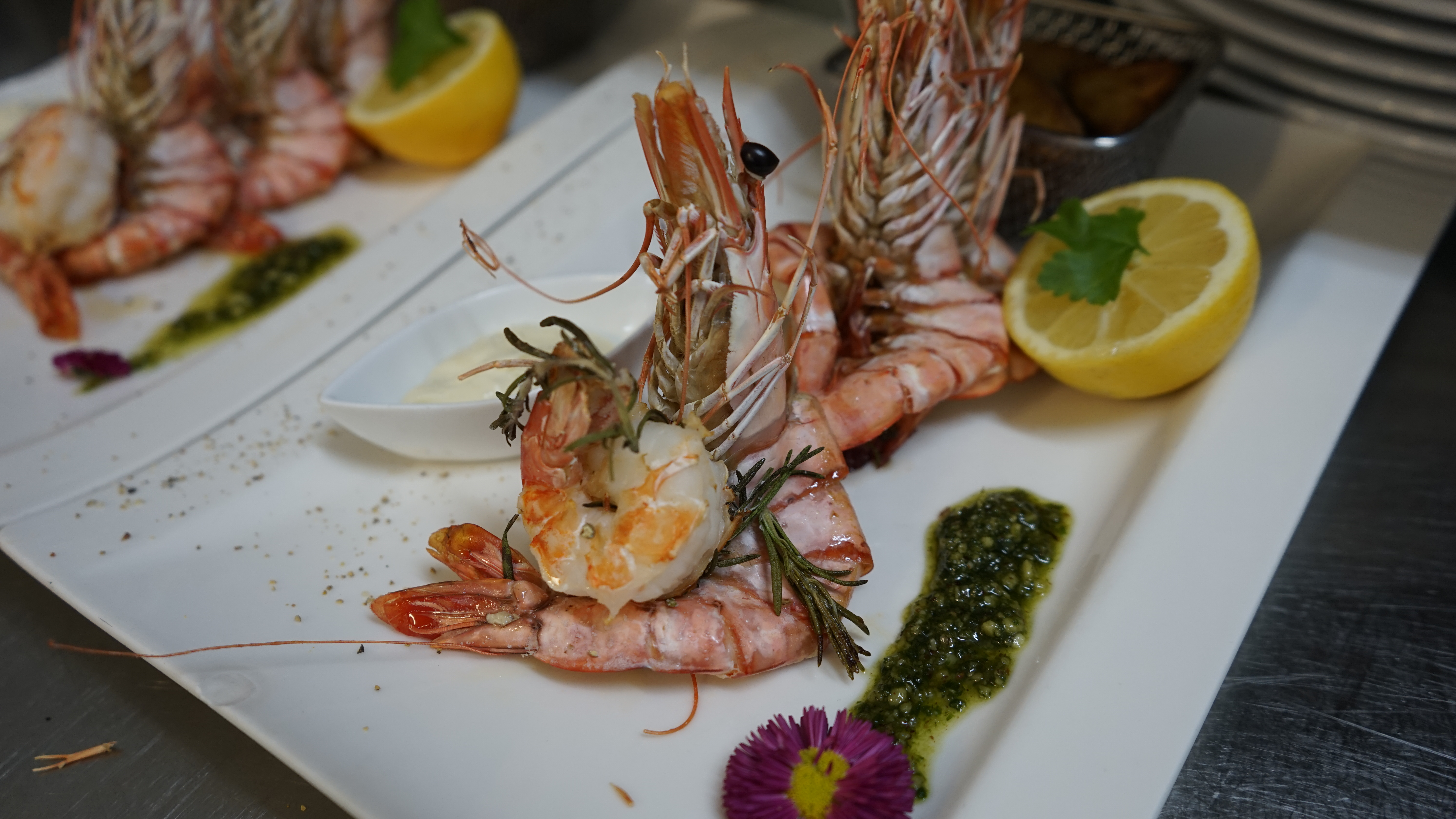 Essen-gehen - Mahlzeiten: Mittagessen - Deutschland - Gerne was mit Fisch - Löfflers Parkrestaurant