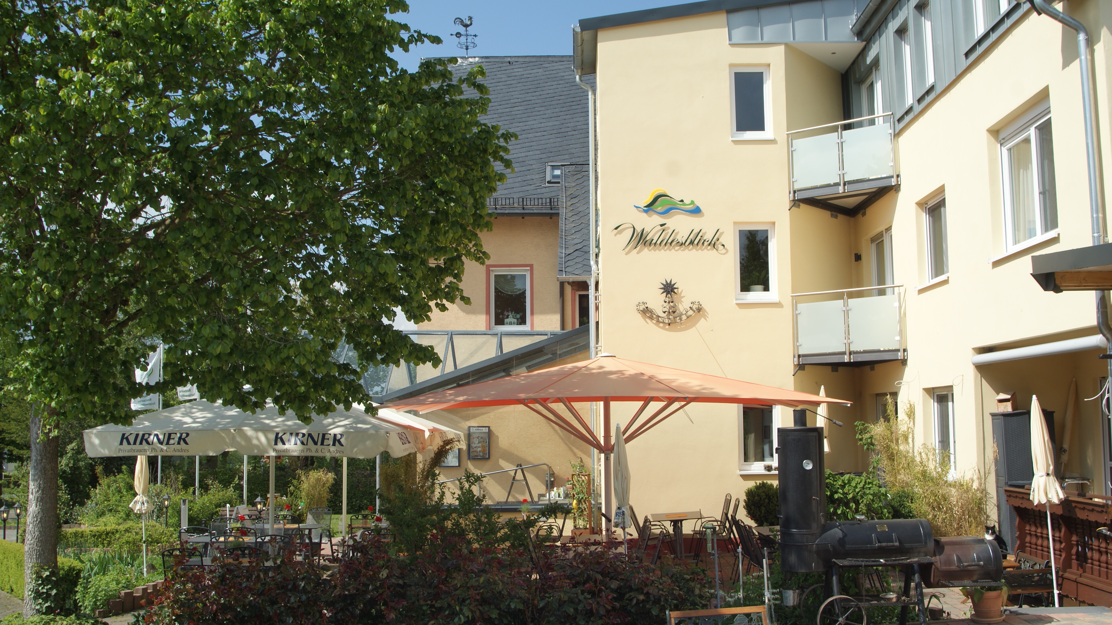 Essen-gehen - Eifel - Terraase - Hotel-Restaurant Waldesblick