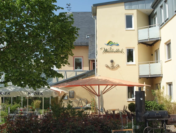 Restaurant: Terraase - Hotel-Restaurant Waldesblick
