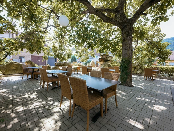 Restaurant: Gourmet Restaurant Terrasse - Restaurant Altes Kelterhaus & Plein Hotel by Markus Plein