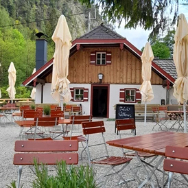 Restaurant: Außenansicht von Almstadl am Schwarzensee - Almstadl am Schwarzensee