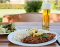 Restaurant: Regionale österr. Küche und große Auswahl an Salaten und vegetarischen Gerichten. - Familiengasthof Blasl