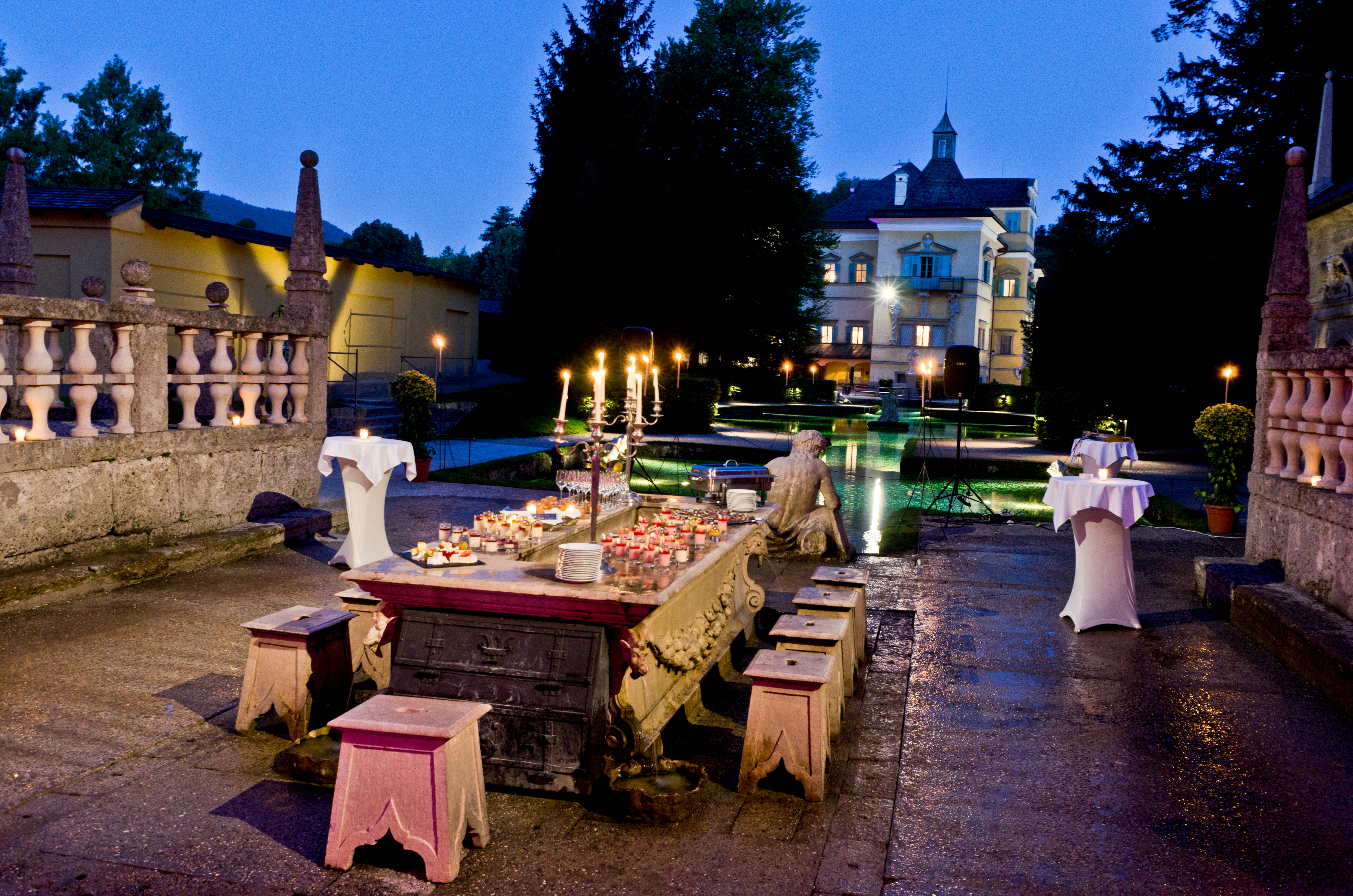 Restaurant: Dessertbuffet am Fürstentisch - Gasthaus zu Schloss Hellbrunn