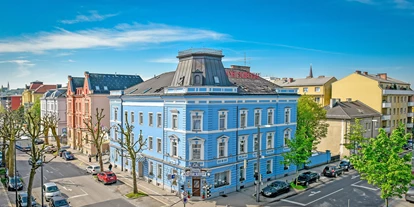 Essen-gehen - Ambiente: klassisch - Außenansicht des Hotel & Restaurant Bayrischer Hof, Wels - Gasthof Bayrischer Hof