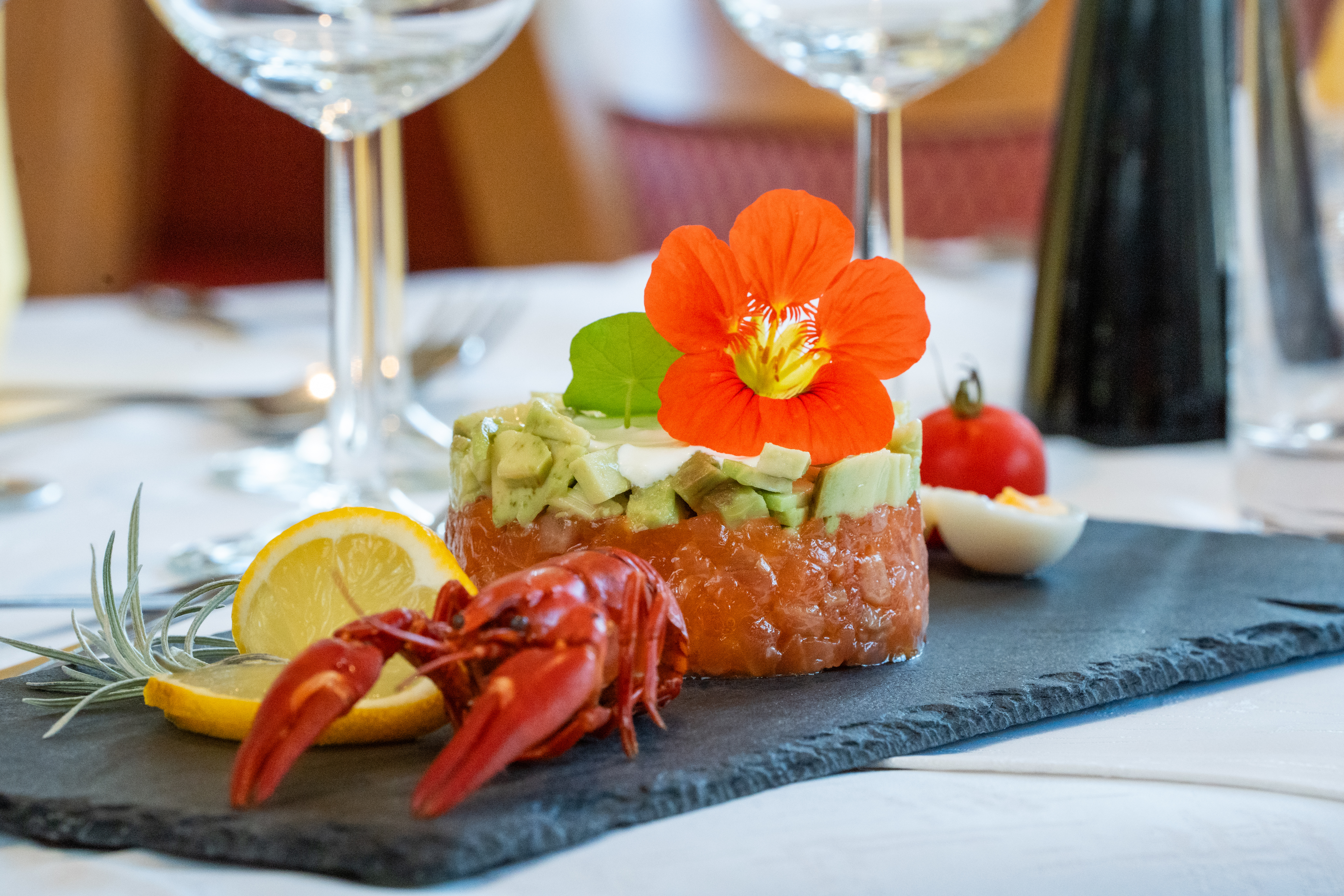 Restaurant: Lachstatar - Gasthof Restaurant Luger ****