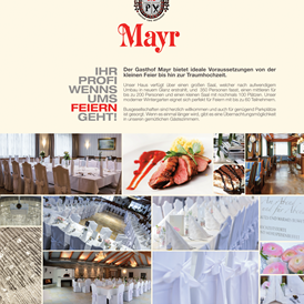 Restaurant: Gasthof Mayr Beschreibung - Gasthof Mayr