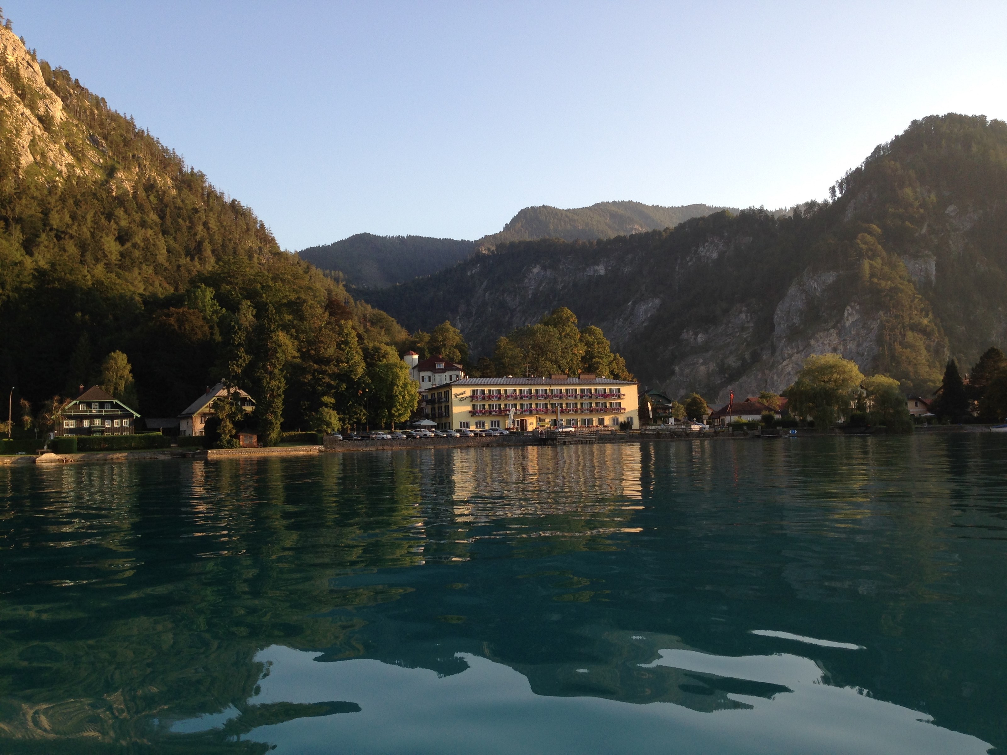 Essen-gehen - Unterach - Außenansicht - Hotel Post am Attersee