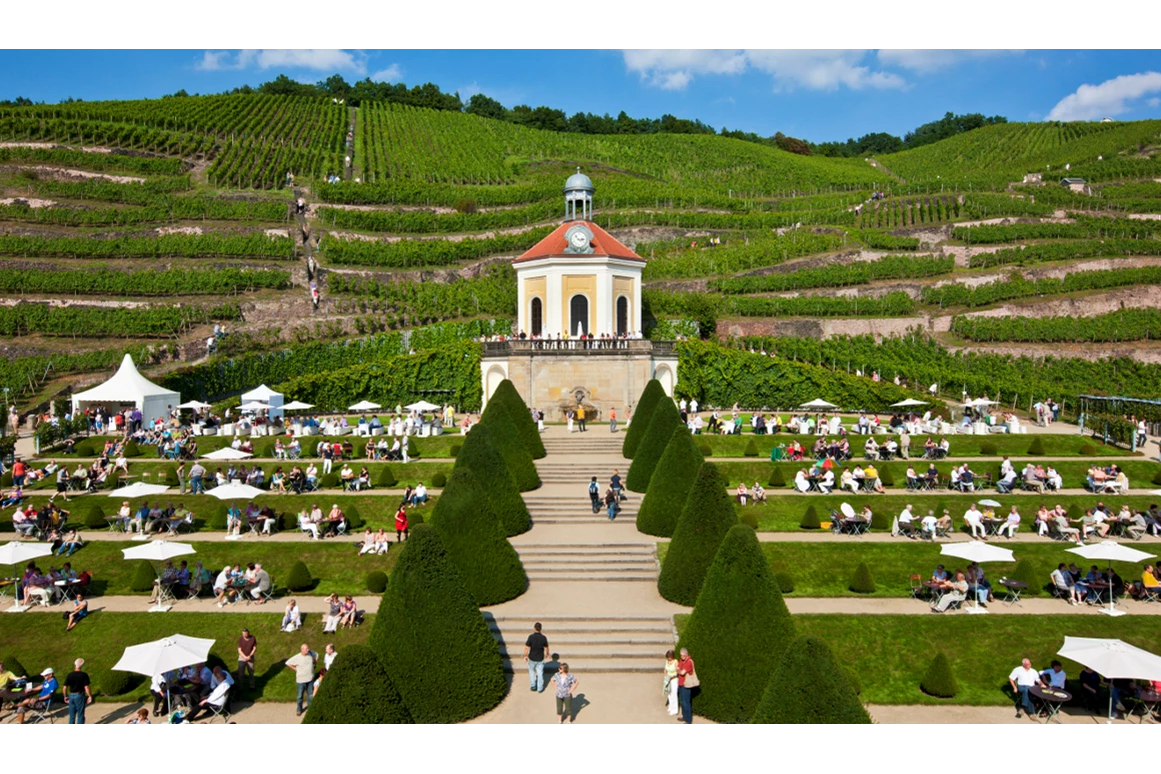 Restaurant: Weingarten von Schloss Wackerbarth - Gasthaus Schloss Wackerbarth