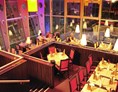Restaurant: Panoramarestaurant Glashaus, Abend, innen - Panoramarestaurant Glashaus
