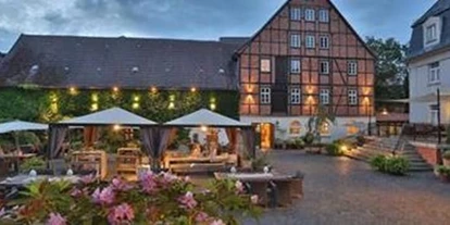 Essen-gehen - Ambiente: klassisch - Garten vom Restaurant Weinstube - Weinstube im Romantik Hotel am Brühl
