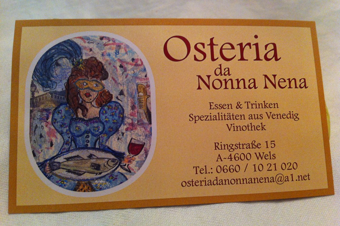 Restaurant: Osteria da Nonna Nena