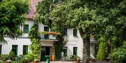 Essen-gehen - Petershagen-Eggersdorf - Außen Ansicht Landgasthof zum Mühlenteich - Landgasthof zum Mühlenteich