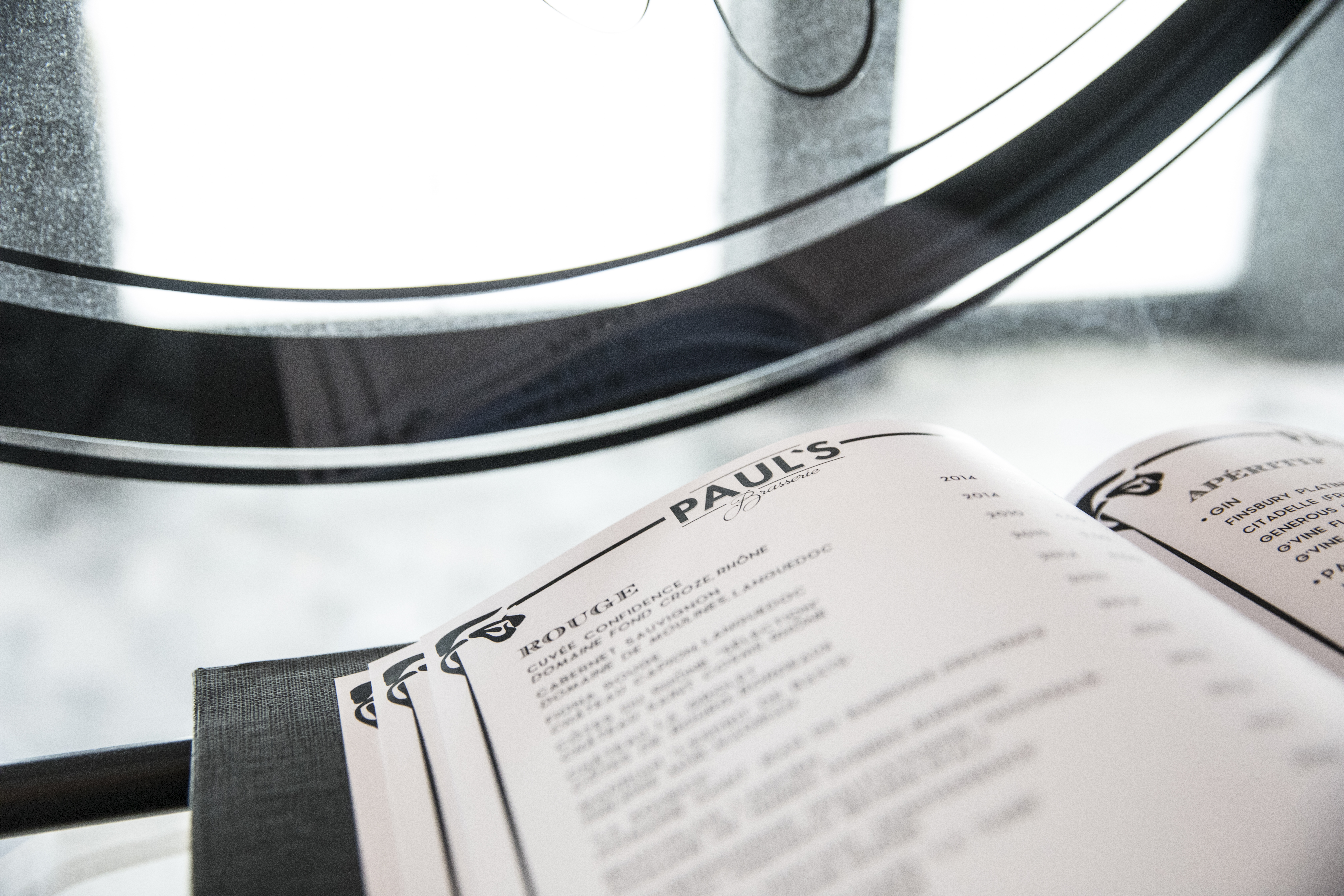 Restaurant: Paul's Brasserie