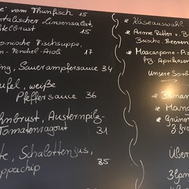Restaurant: Tageskarte - La Petite Cave de Jeannette