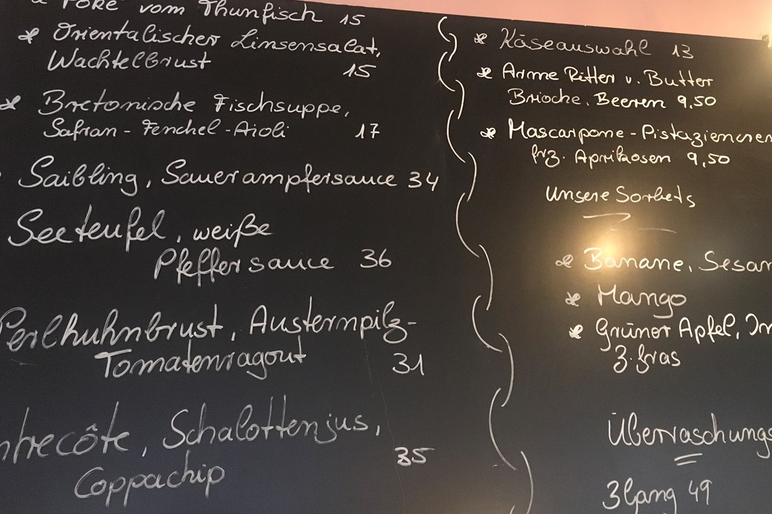 Restaurant: Tageskarte - La Petite Cave de Jeannette