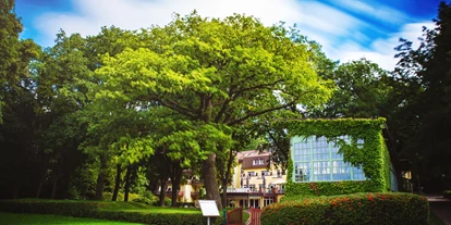 Essen-gehen - Ambiente: klassisch - Kurhausgarten - Restaurant "Schröders" im Kurhaus am Inselsee