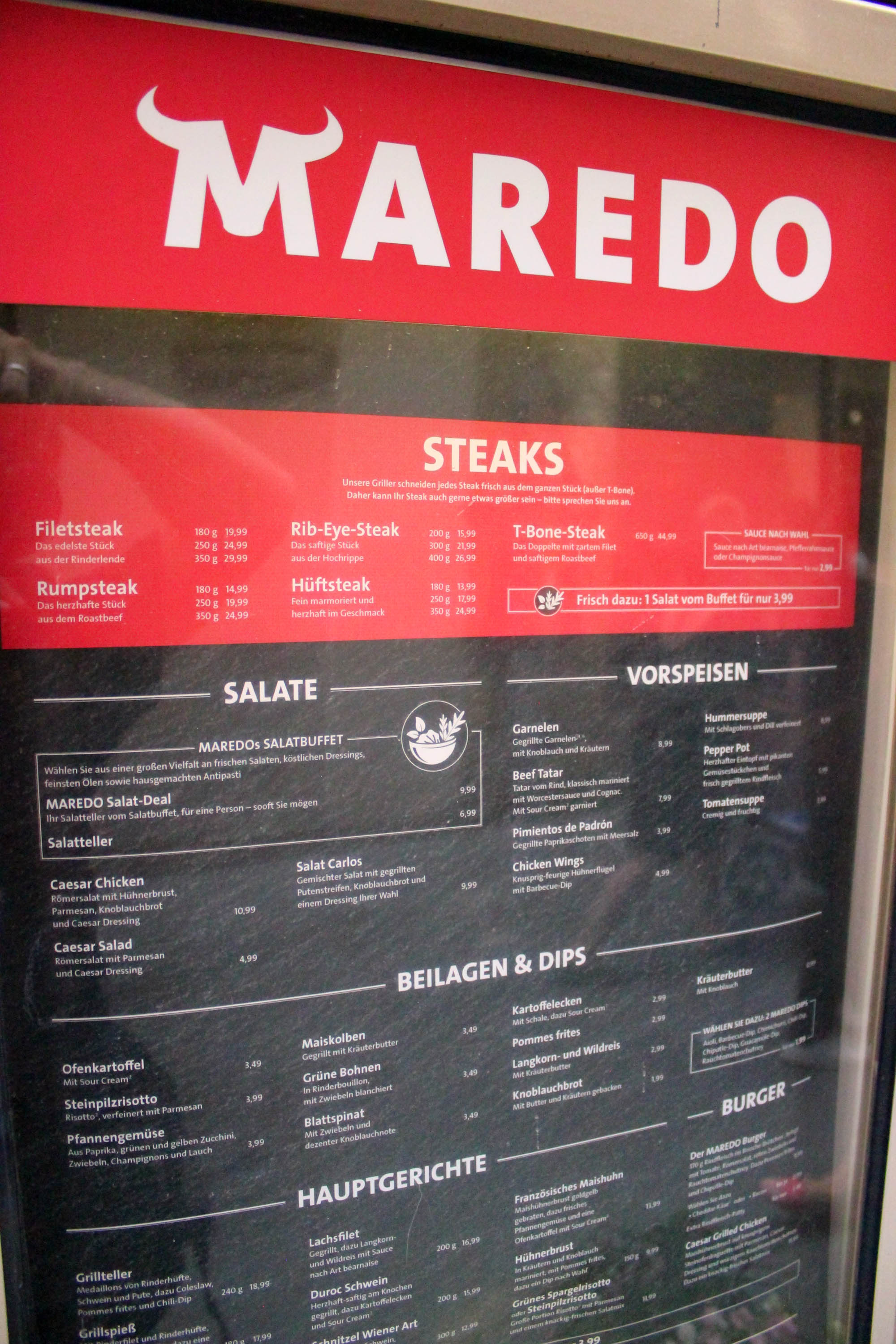 Essen-gehen - PLZ 5026 (Österreich) - Restaurant Maredo