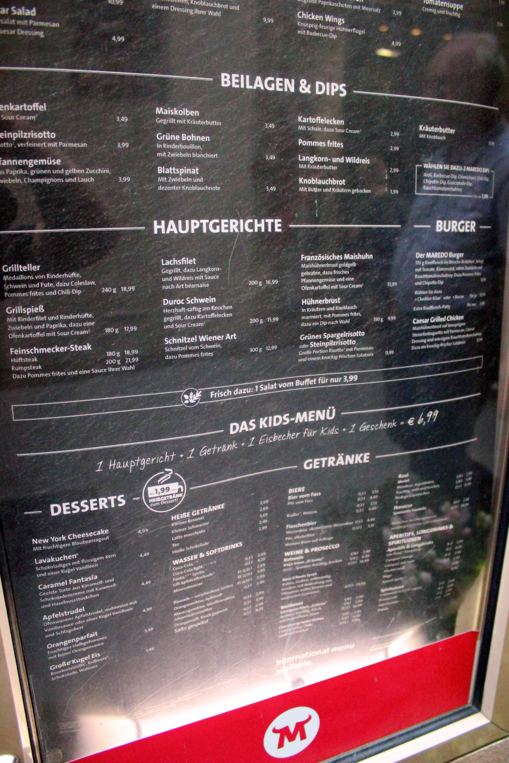 Essen-gehen - PLZ 5026 (Österreich) - Restaurant Maredo