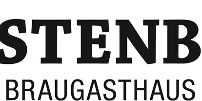 Essen-gehen - grüner Gastgarten - Fürstenbräu Logo - Fürstenbräu