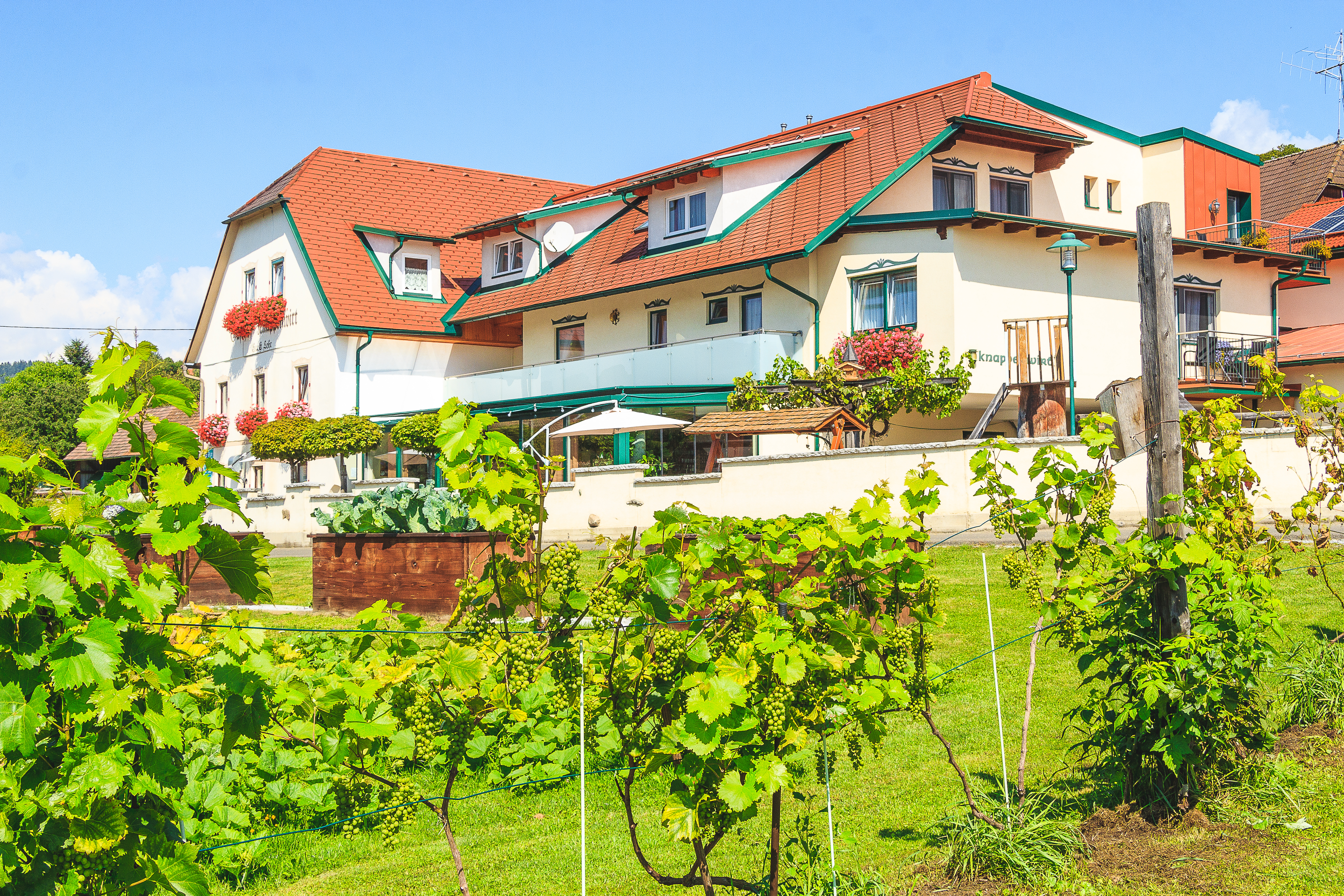 Essen-gehen - Mahlzeiten: Mittagessen - Österreich - Knappenwirt mit Kräutergarten - Knappenwirt