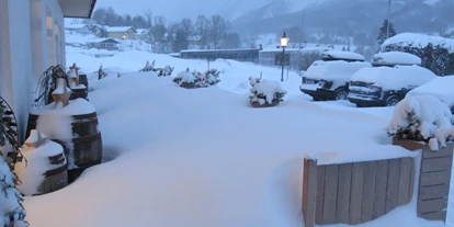 Essen-gehen - Mahlzeiten: Mittagessen - Steiermark - Terasse Winter - Hotel Restaurant Loy