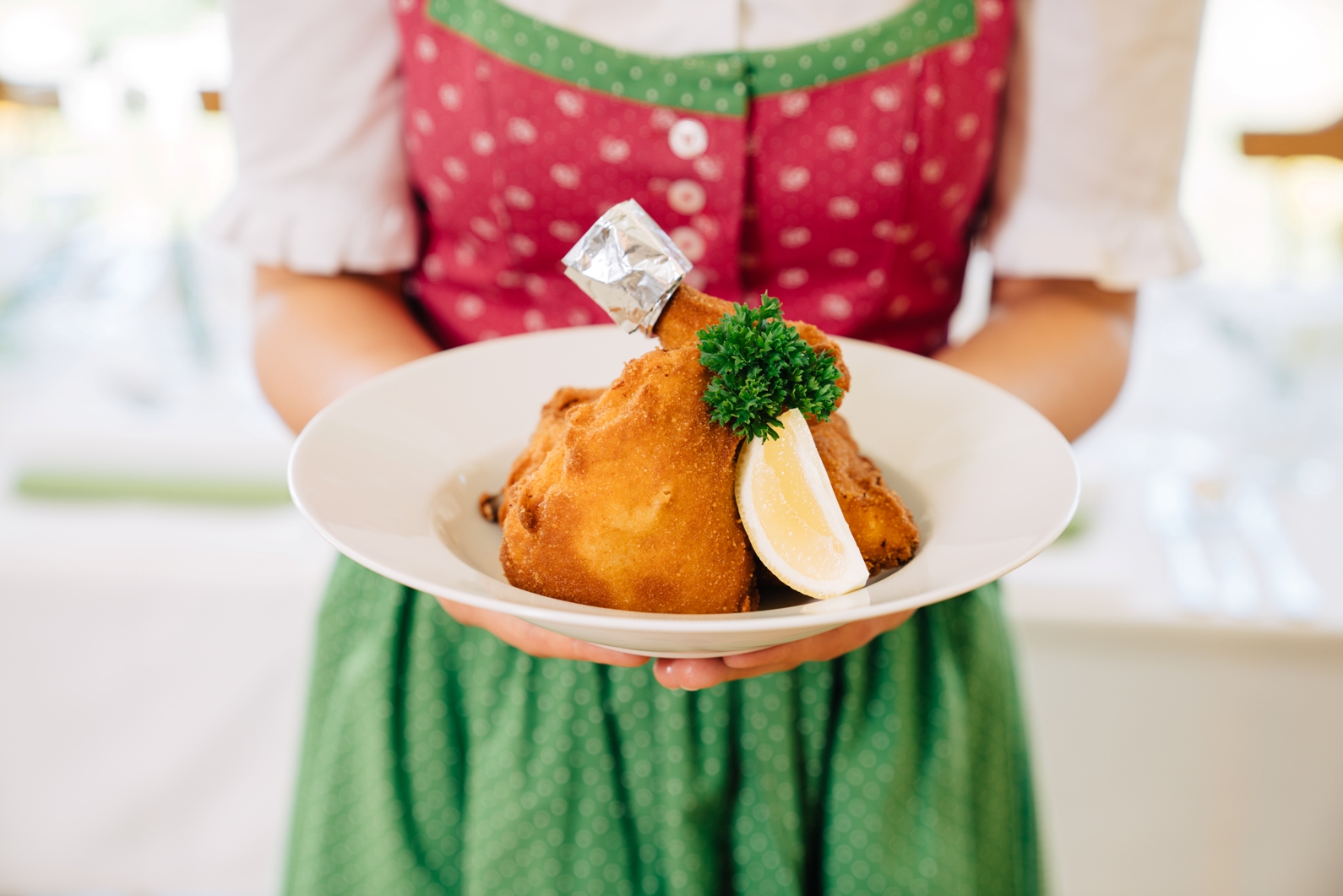 Essen-gehen - Haslach (Gleinstätten) - Steirisches Backhendl - Gasthof Martinhof