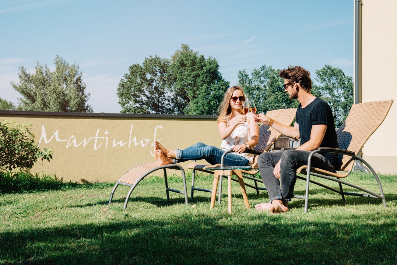 Restaurant: Relaxliegen - Gasthof Martinhof
