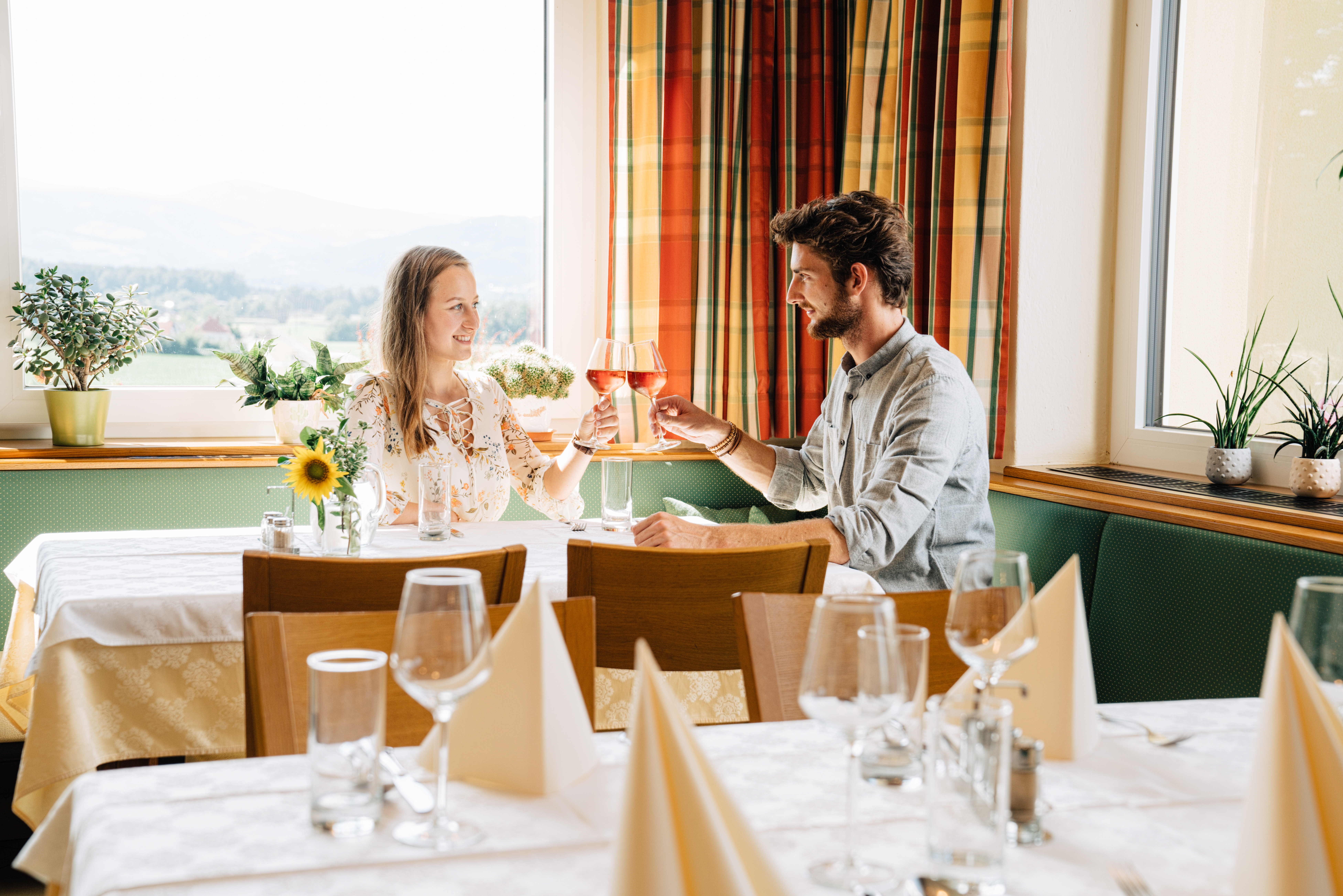 Restaurant: gemütliches Beisammensein - Gasthof Martinhof
