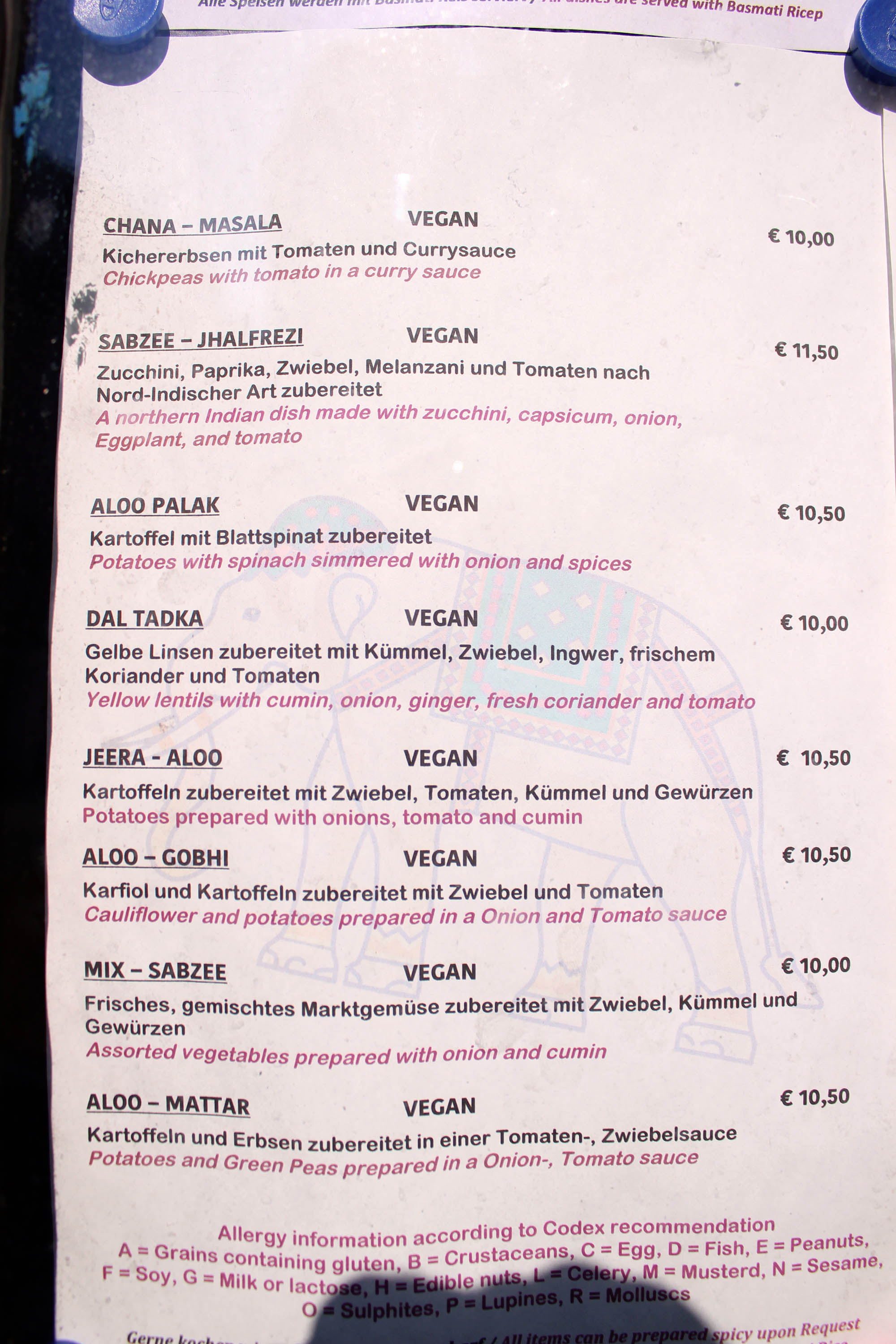 Restaurant: Restaurant Taj Mahal