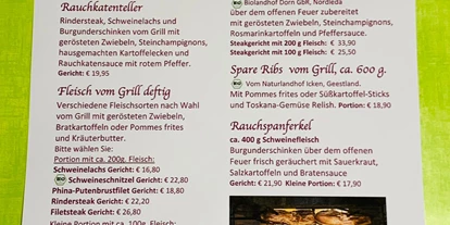 Essen-gehen - Ambiente: klassisch - Speisenkarte Seite 2 ab April 2022 - Rauchkate Beverstedt