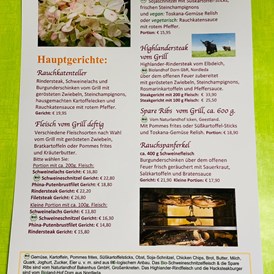 Restaurant: Speisenkarte Seite 2 ab April 2022 - Rauchkate Beverstedt