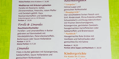 Essen-gehen - Ambiente: klassisch - Speisenkarte Seite 3 ab April 2022 - Rauchkate Beverstedt