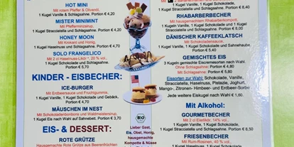 Essen-gehen - Ambiente: klassisch - Eis - Dessert & Kuchen ab April 2022 - Rauchkate Beverstedt