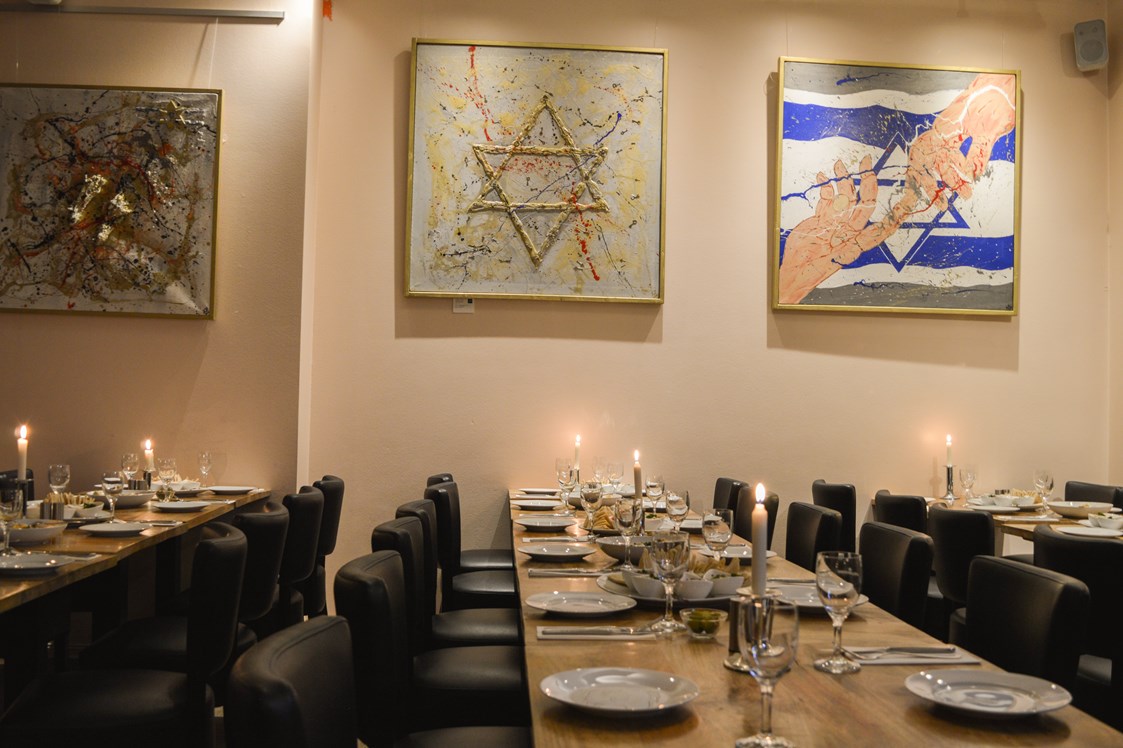Restaurant: Israelisches Buffet bei Feinberg´s - Speisen nach israelischer Art - Restaurant Feinberg's