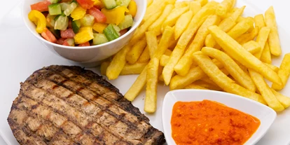 Essen-gehen - PLZ 14167 (Deutschland) - Gegrilltes Hünchenbrustfilet  - Restaurant Feinberg's