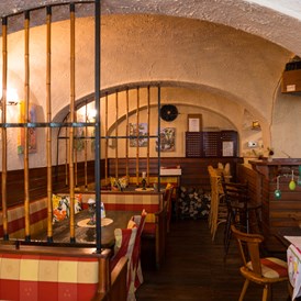 Restaurant: In der Gaststube steht den Gästen ein Wurlitzter zur Verfügung! - Kulturwirt-Partyservice zum MOHREN Inh. Irene Lutz