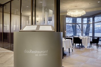 Restaurant: Eingangsbereich "dasRestaurant" - "dasRestaurant" im Hotel Seepark 