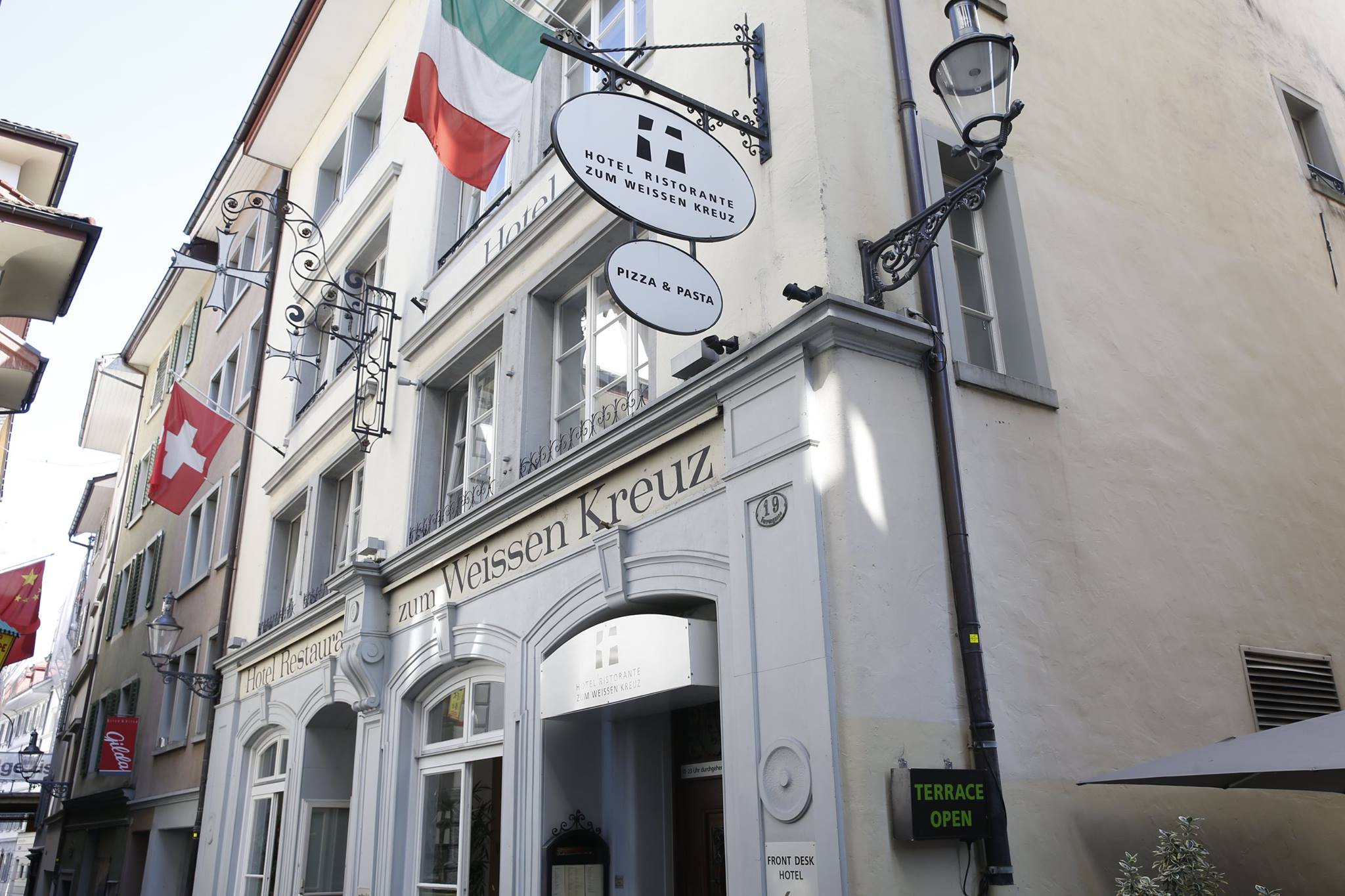 Essen-gehen - Vegetarisch - Ristorante Pizzeria Weisses Kreuz