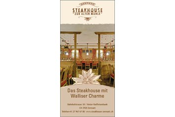 Restaurant: Steakhouse "Zur Alten Mühle" Zermatt