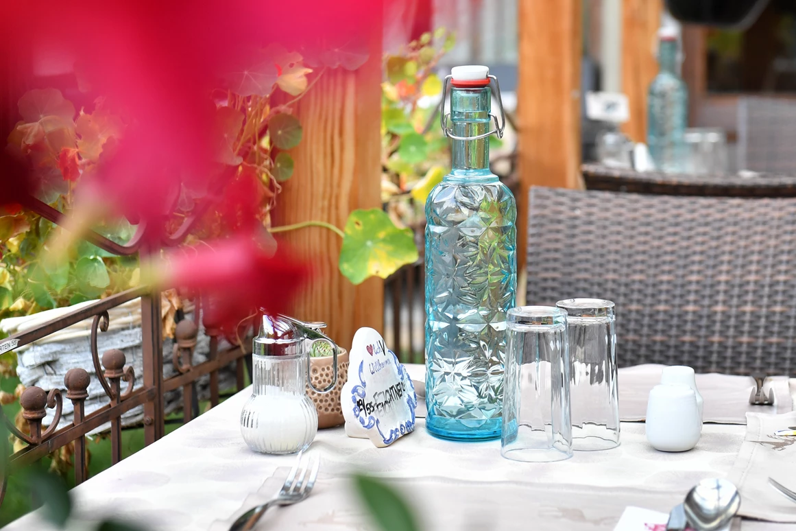 Restaurant: Gastgarten - Mühlpointhof   Familien- Vitalhotel