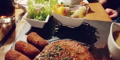Essen-gehen - Gerichte: Burger - Straßwalchen - Gasthof Greischbergerhof - Toni´s Bauernschänke