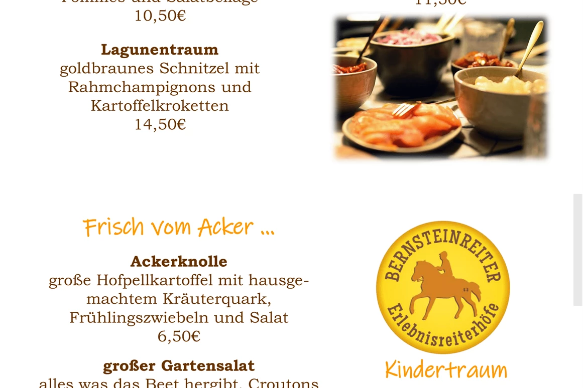 Restaurant: Hofcafé & Hofküche Bernsteinreiter Barth