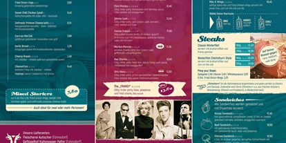 Essen-gehen - Mahlzeiten: Mittagessen - Steiermark - Speisekarte  - Fransy American Diner
