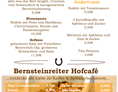 Restaurant: Hofcafé & Hofküche Bernsteinreiter Hirschburg