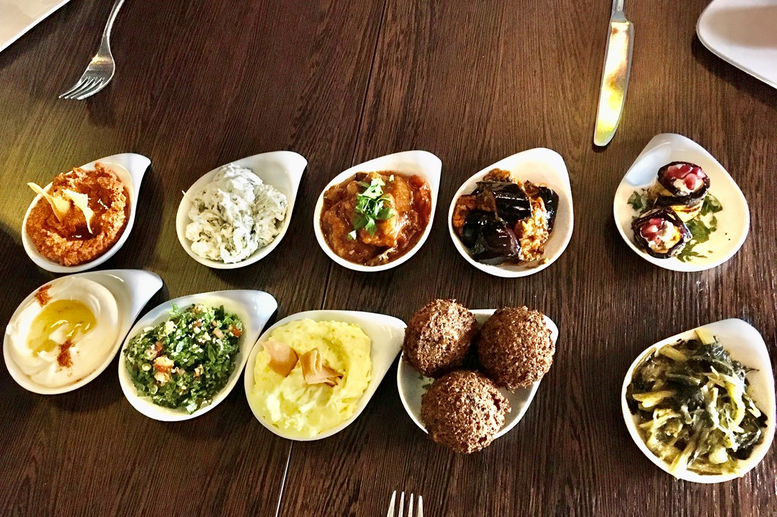 Restaurant: Vorspeisen - Arabesque auf der Rü